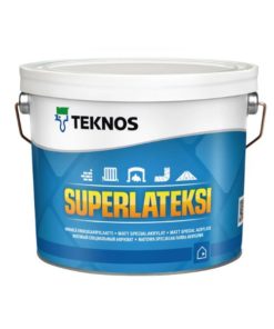 Teknos Superlateksi PM3, 2,7 l, himmeä sisämaali