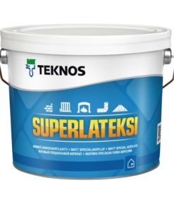 Teknos Superlateksi Sisämaali 2,7L Valkoinen PM1