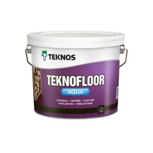 Teknos Teknofloor Aqua Lattiamaali 2,7 L, PM3, puolikiiltävä