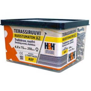 Terassiruuvi 4,8x75mm