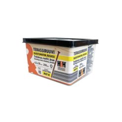 Terassiruuvi A2 4,2x55mm 250kpl Ruskea