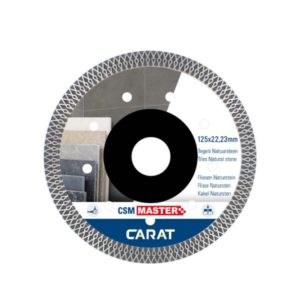 Timanttilaikka 125 mm Carat CSM Master – kapea turbo-segmentti, ultraohut leikkaus