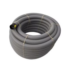 Uponor suojaputki 50x44 mm (50 m) – reiätön PVC-putki putkien ja kaapeleiden suojaukseen. Kestävä rakenne, sisältää liitosyhteen (ei vesitiivis).
