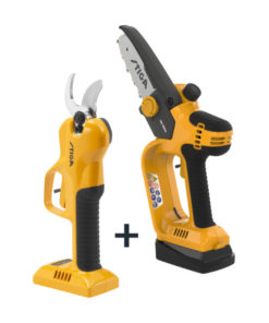 STIGA Akkuoksasaha + Akkuoksasakset SP 100E Kit