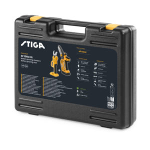 STIGA Akkuoksasaha + Akkuoksasakset SP 100E Kit