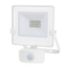 LED-Valonheitin Tunnistimella 10W 1000lm IP44, Valkoinen