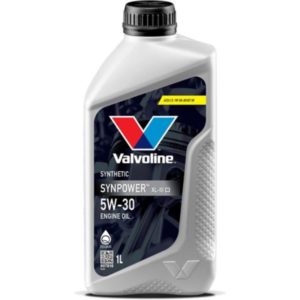 Valvoline SynPower XL-III C3 5W-30, 1 L – täyssynteettinen pitkän vaihtovälin moottoriöljy VW-, Audi-, Skoda-, Seat-, BMW- ja MB-moottoreihin, suojaa moottoria ja DPF-suodatinta. EAN 8710941013701.