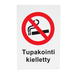 Varoitusmerkki Tupakointi Kielletty