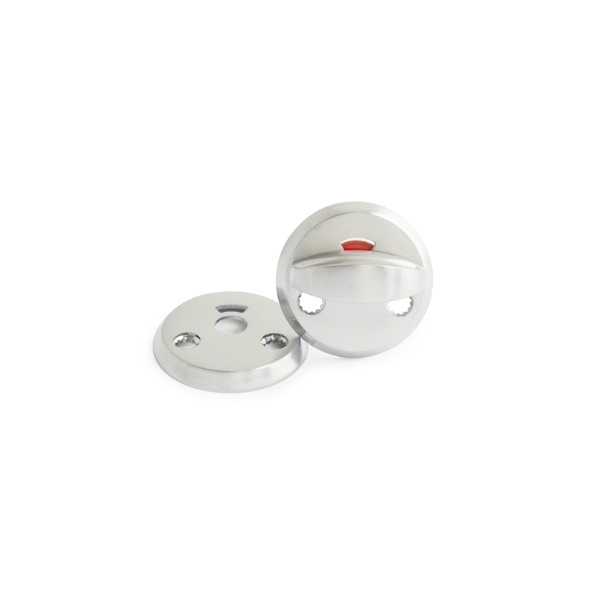 Wc-vääntönuppi Torino Harjattu kromi, Habo A262