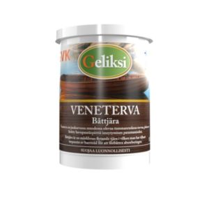 Geliksi Veneterva 2,5 L – valmiiksi ohennettu puuterva puuveneille