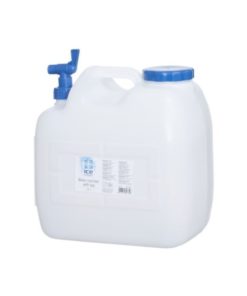 Iceman Vesikanisteri 10 L hanalla, valkoinen/sininen