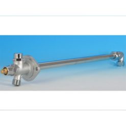 Aquapost vesipostiventtiili 18–450 mm – pakkasenkestävä ulkovesipiste paksuille seinille, helppo käyttö ympäri vuoden. EAN 6415829345159, LVI 2934515.