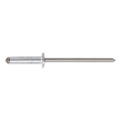 Fix Master vetoniitti ALU/ST 4,0 × 12, kupukanta – porareiän halkaisija enint. 4,1 mm. EAN 6417926297683.