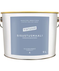 Virtasen Sisustusmaali A 9l – himmeä matta sisäseinämaali
