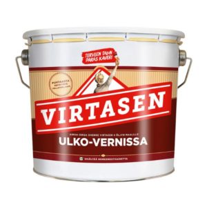 Virtasen Ulko-Vernissa 2,5 l pellavaöljyvernissapohjainen ohennin