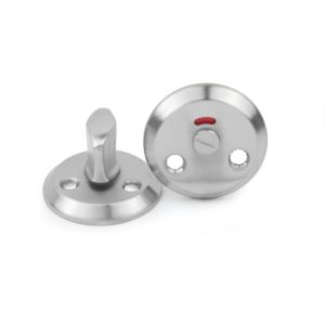 WC-vääntönuppi A262, RST – mukana läpikiinnitysruuvit ja puuruuvit, oville 38–42 mm