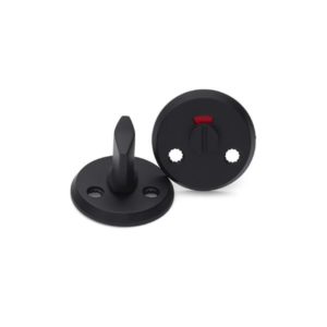 WC-vääntönuppi Habo A262 musta messinki