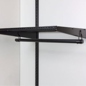 Wall-U Vaatetanko 60cm musta