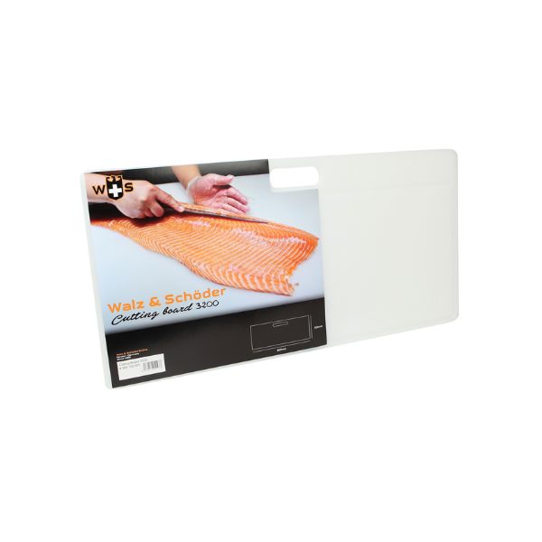 Walz & Schöder leikkuulauta 800 × 400 × 13 mm elintarvikemuovista