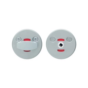 Abloy wc-vääntönuppi – satiinikromattu teräs, sopii lukkorunkoihin 2014/414