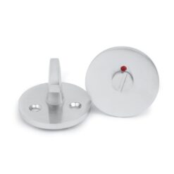 Moderni ja slimmattu WC-vääntönuppi F262 harjattua kromia. Sopii 38–42 mm oviin ja lukkorunkoihin 6414, 62014 ja 62020.
