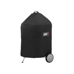 Weber Premium 57 cm suojapeite – suojaa grillisi säältä ja lialta tyylikkäästi.