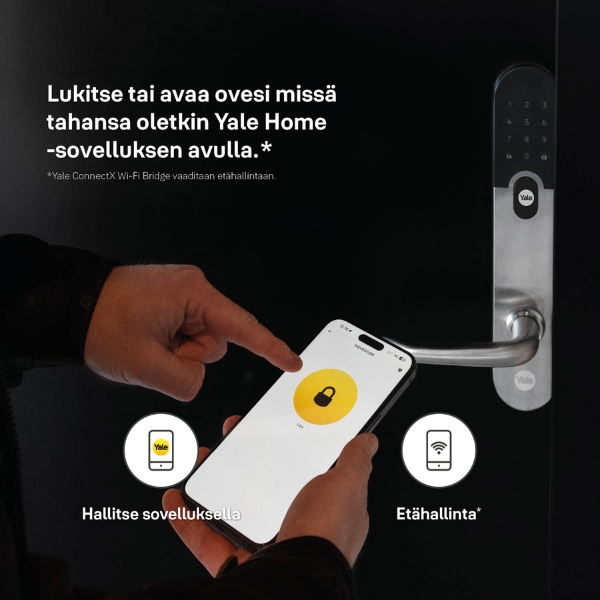 Yale entrus älylukon ominaisuudet