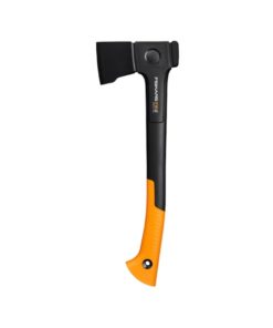Fiskars X-series S X18 yleiskirves – taottu kaksoiskarkaistu terä ja FiberComp-kahva