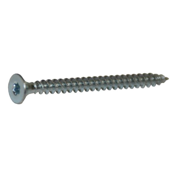 Fix Master yleisruuvi 4,0 × 40 mm – uppokanta, TX15, sinkitty, pakkaus 30 kpl. EAN 6417926295849.