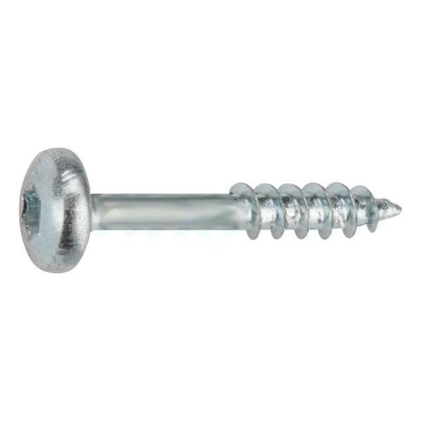 Fix Master yleisruuvi 4,0 × 50 mm – kupukanta, osakierre, TX15, sinkitty, pakkaus 25 kpl. EAN 6417926296082.