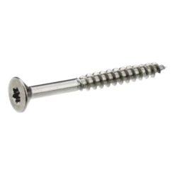 Fix Master yleisruuvi 5,0 × 80 mm – uppokanta, osakierre, haponkestävä A4, TX25, pakkaus 6 kpl. EAN 6417926708585.