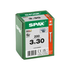 Yleisruuvi uppokanta 3,0x30mm 200kpl SPAX