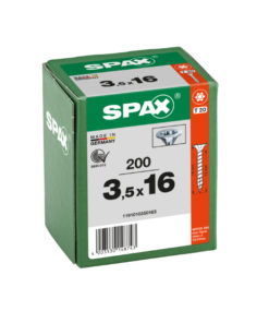 Yleisruuvi uppokanta 3,5x16mm 200kpl SPAX