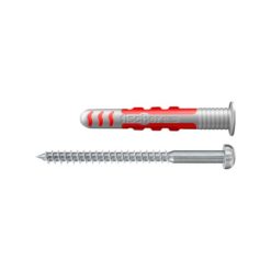 Fischer DuoSeal S 6x38 mm yleistulppa kosteisiin tiloihin
