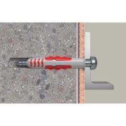Fischer DuoSeal S 6x38 mm yleistulppa kosteisiin tiloihin