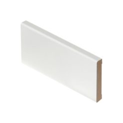 Jalkalista MDF 12x70x3300 Valkoinen