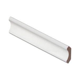 Kattolista MDF 12x40x3300 Puhdasvalkoinen