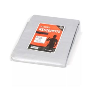 Kestopeite 2x3m musta/hopea