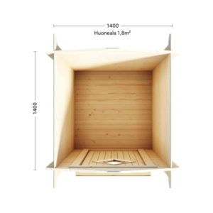 Puucee Lillevilla Apila 1400x1400, 28mm