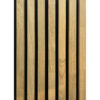 Massiivitammi Akustiikkapaneeli 30x600x2600mm
