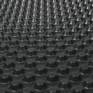 Patolevy/Sokkelilevy 1m x 20m musta