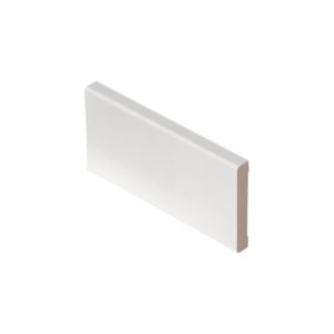 Peitelista MDF 12 Valkoinen