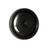 Poistoventtiili KSOA-S 100mm Sauna, musta