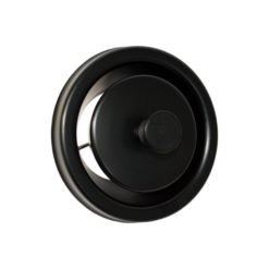 Poistoventtiili KSOA-S 100mm Sauna, musta