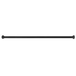 Suihkuverhotanko 75-220cm musta, Habo