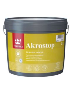 Tikkurila Akrostop Eristyspohjamaali Valkoinen 3L