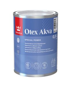 Tikkurila Otex Akva Tartuntapohjamaali Valkoinen A 0,9L